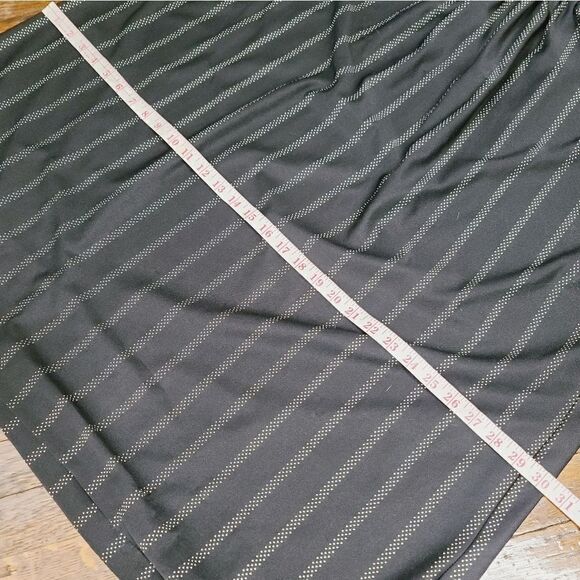 Vintage 60s 70s Dark Boho Black White Polka Dot Mumu House Dress - Picture 12 of 15